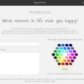 Happy Project webdesign preview
